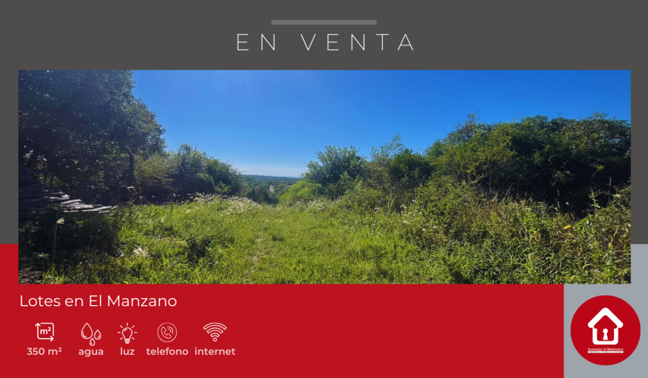 Lotes ubicados en El Manzano