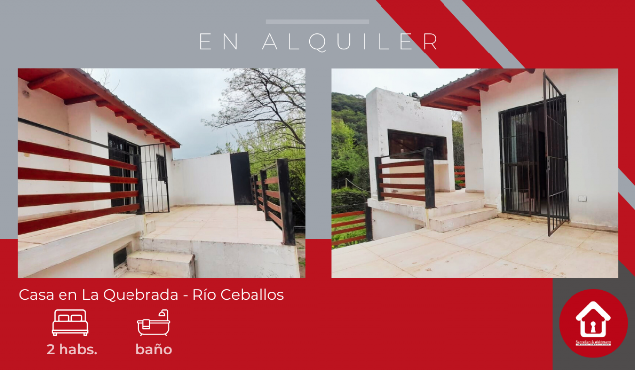 Casa en Alquiler en La Quebrada - Río Ceballos