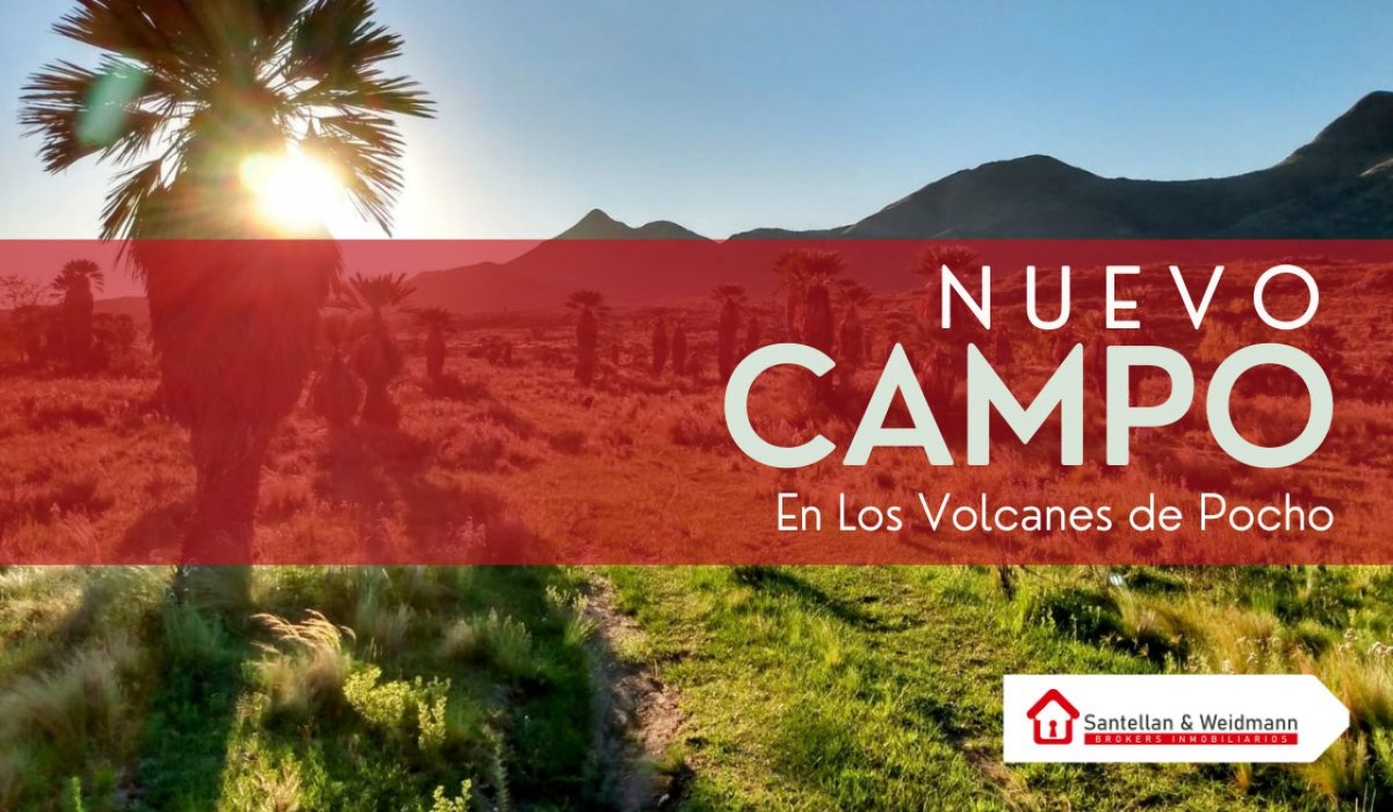 Campo ubicado en Los Volcanes de Pocho – Departamento de Pocho