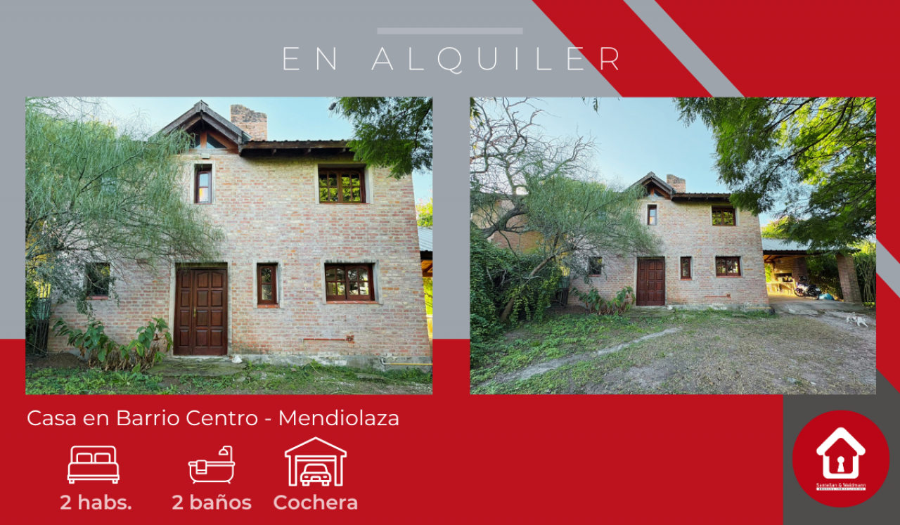 EN ALQUILER !!! Casa ubicada en Centro – Mendiolaza