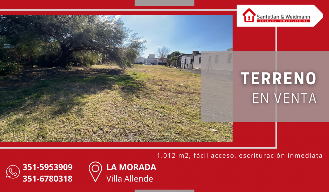 Lote Barrio La Morada - Villa Allende