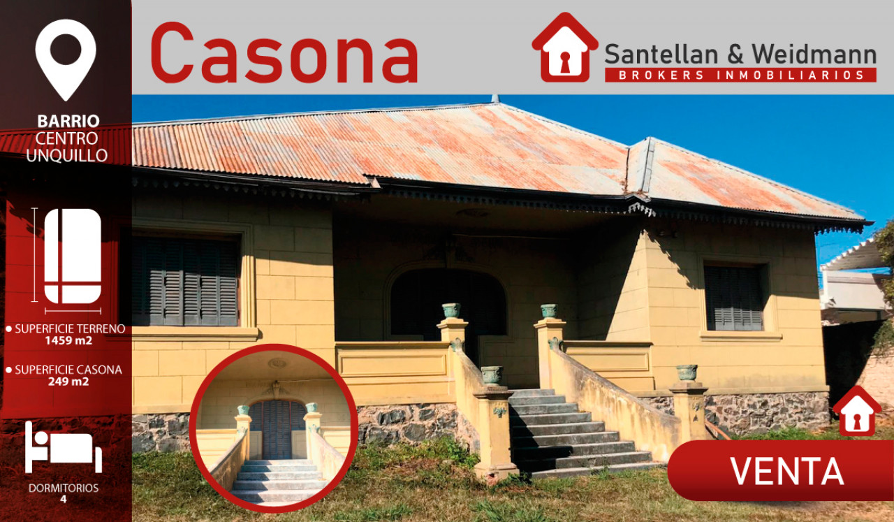 Atención Inversionistas !! Espectacular Casona + Departamento - Unquillo